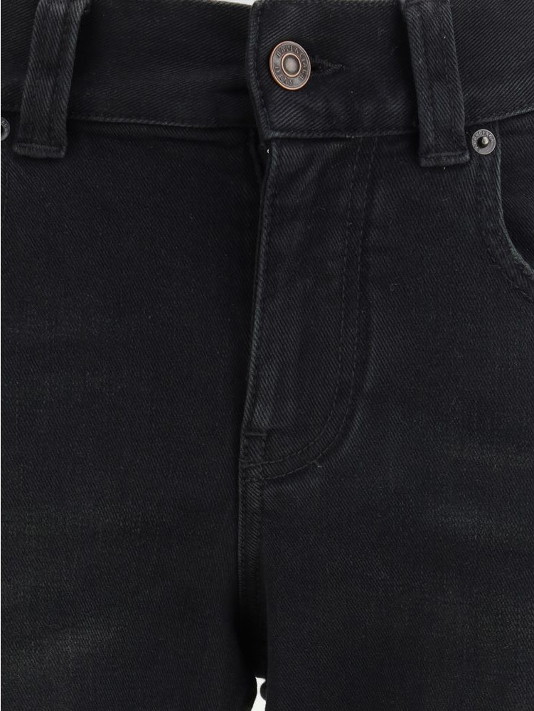 Black Cotton Bootcut Jeans Balenciaga