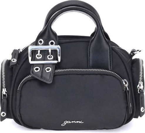 Handbag GANNI Polochon mini