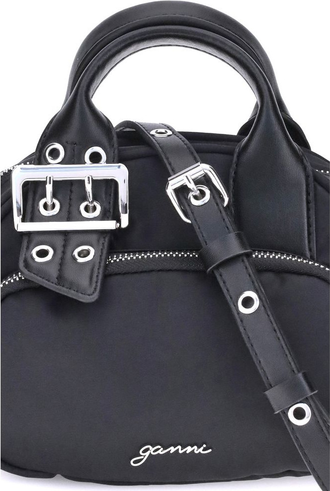 Handbag GANNI Polochon mini