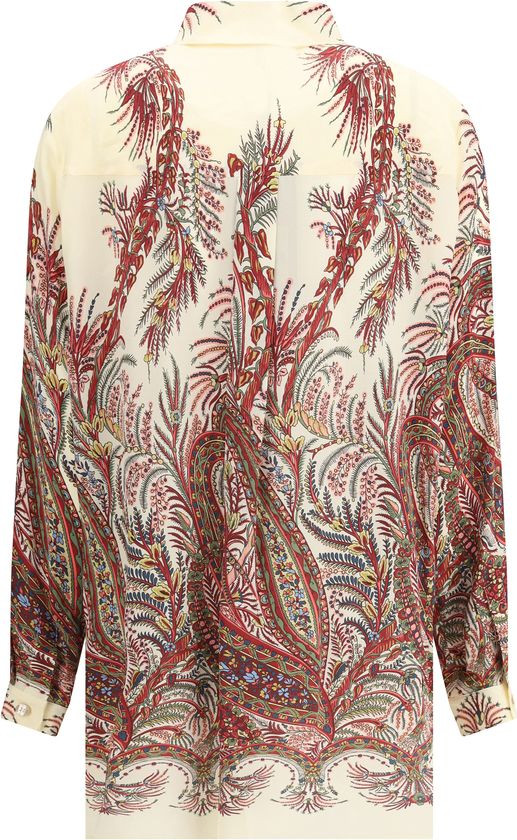 Shirt Etro Multicolor Silk Pattern