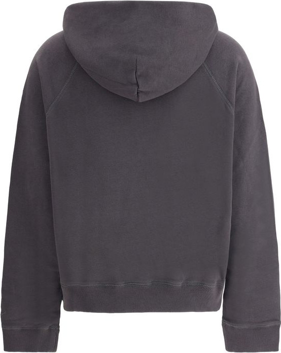 Серый хлопковый свитшот Zadig & Voltaire