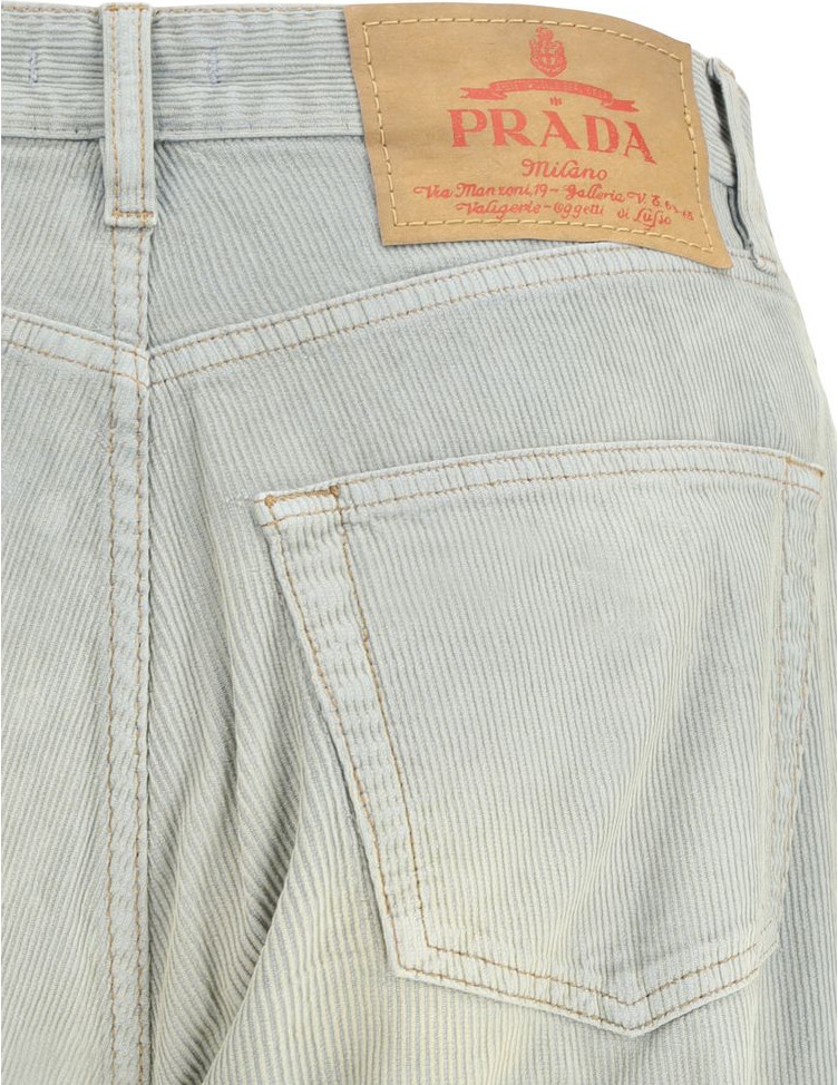 Повседневные брюки Prada