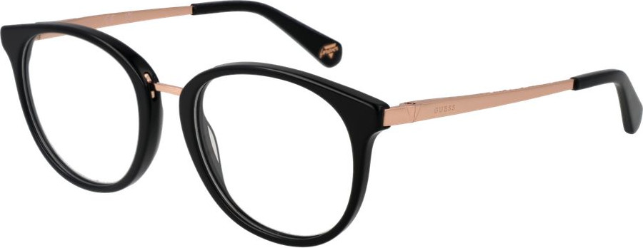 Black Acetate Glasses Frames GUESS