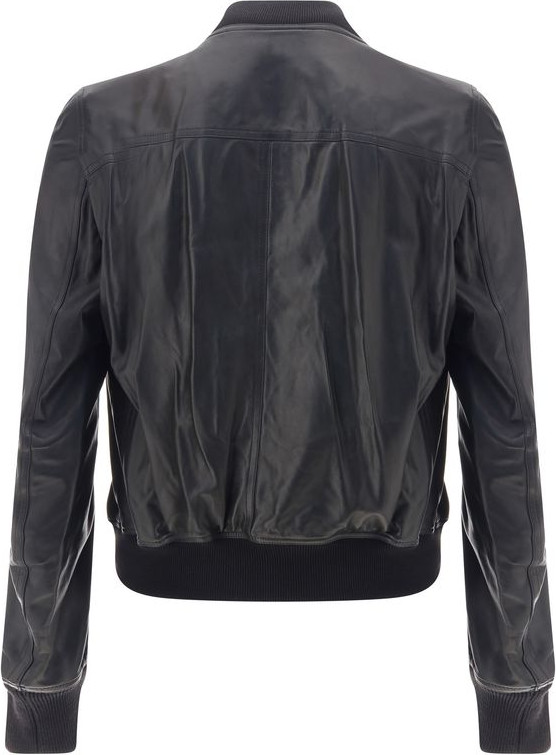 Jacket Rick Owens Bauhaus Flight Leather Jacket