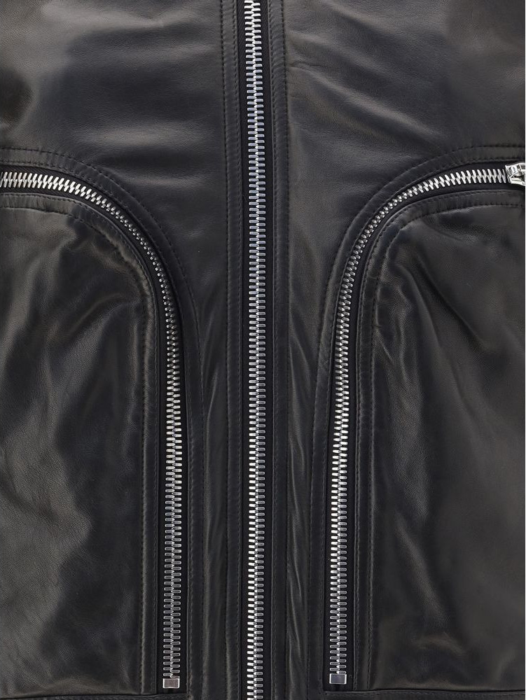 Jacket Rick Owens Bauhaus Flight Leather Jacket
