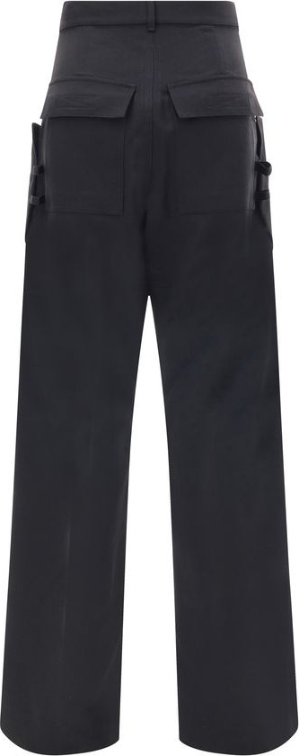 Rick Owens Wool Cargo Pants