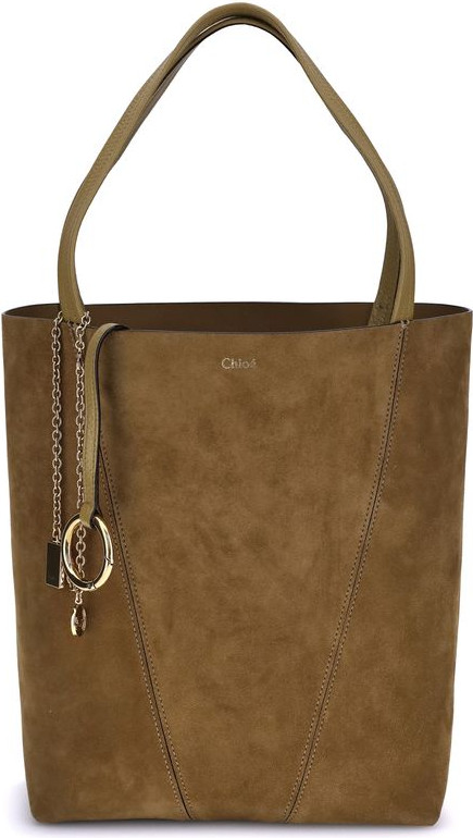 Chloé Süetli Spin Tote Sumkasi