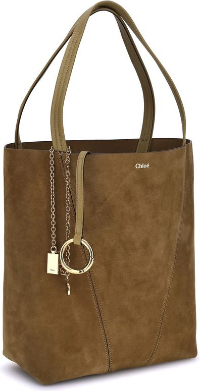 Chloé Süetli Spin Tote Sumkasi