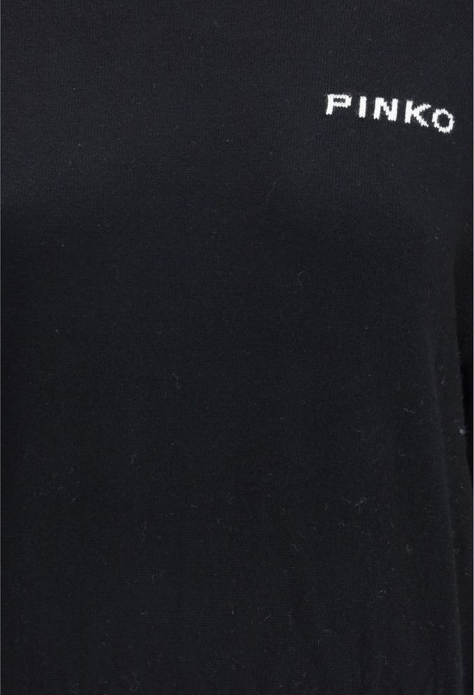 Черная толстовка Pinko из шерсти