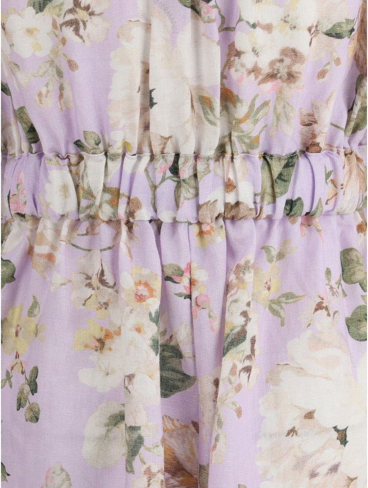 Комбинезон Zimmermann Multicolor Linen Jumpsuit
