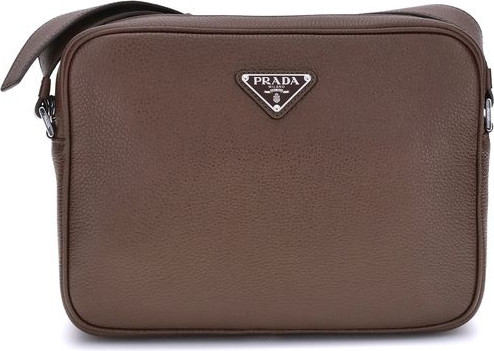 Prada logotipli yelka sumkasi