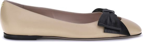 Балетки Valentino Garavani из коричневой телячьей кожи