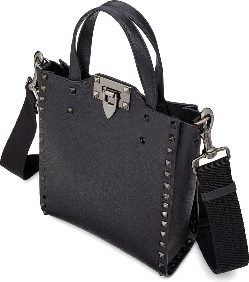Сумка-тоут Valentino Garavani Rockstud Shopper Small