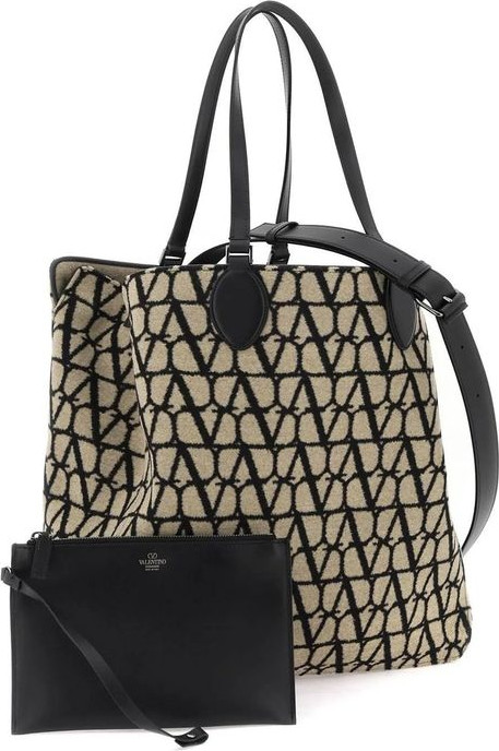 Сумка-тоут Valentino Garavani Toile Iconographe