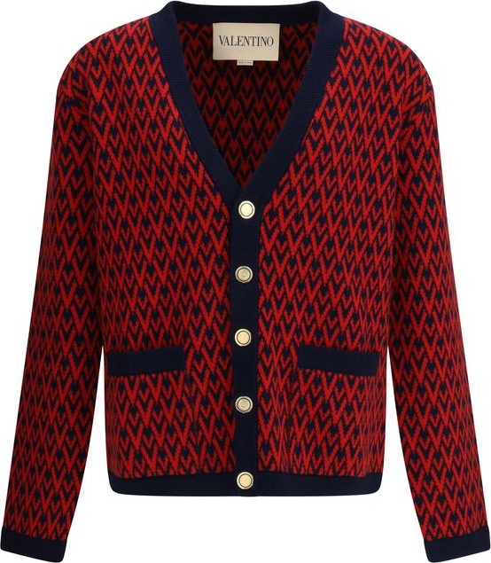 Кардиган Valentino из шерсти флис