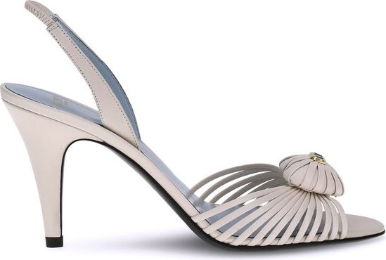 Sandals Valentino Garavani White Calf Leather