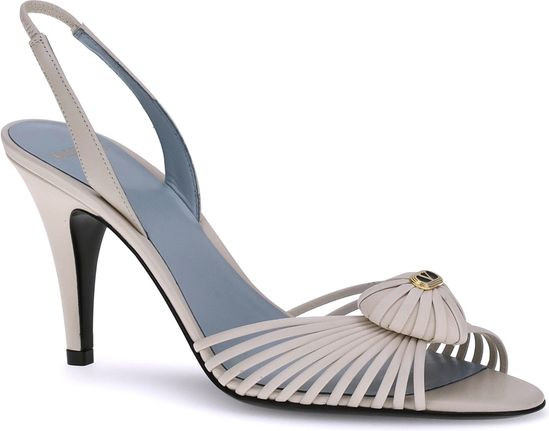 Sandals Valentino Garavani White Calf Leather