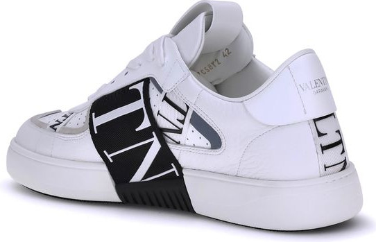 Белые низкие кроссовки Valentino Garavani
