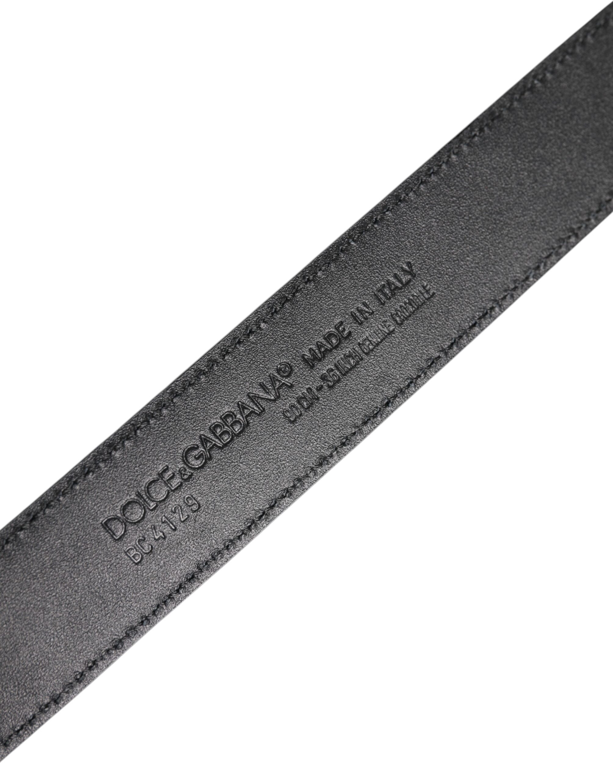 Dolce & Gabbana Classic Metal DG Buckle Belt