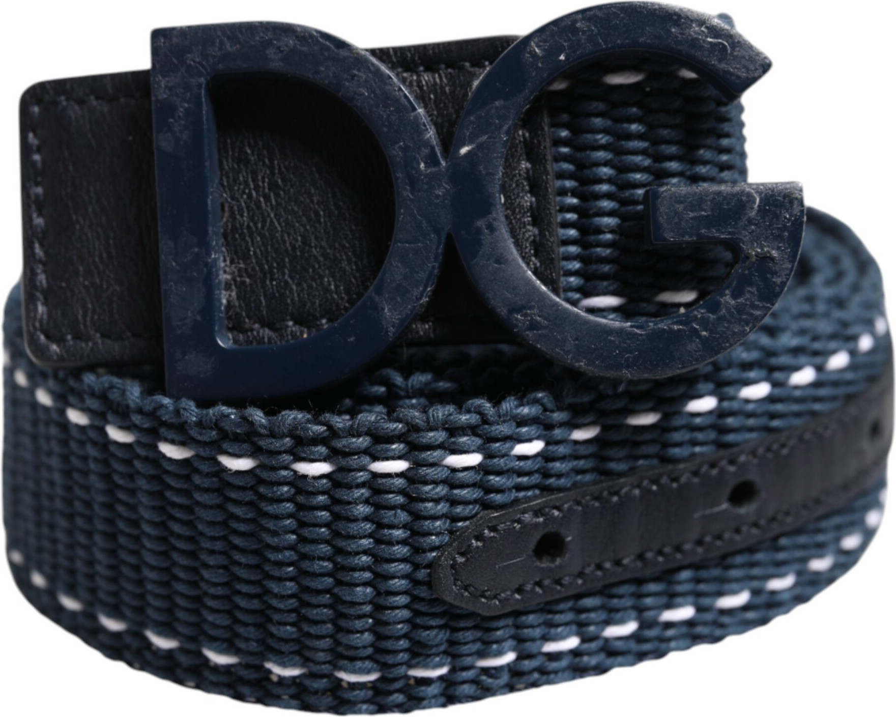 Ремень Dolce & Gabbana с металлической пряжкой с логотипом DG