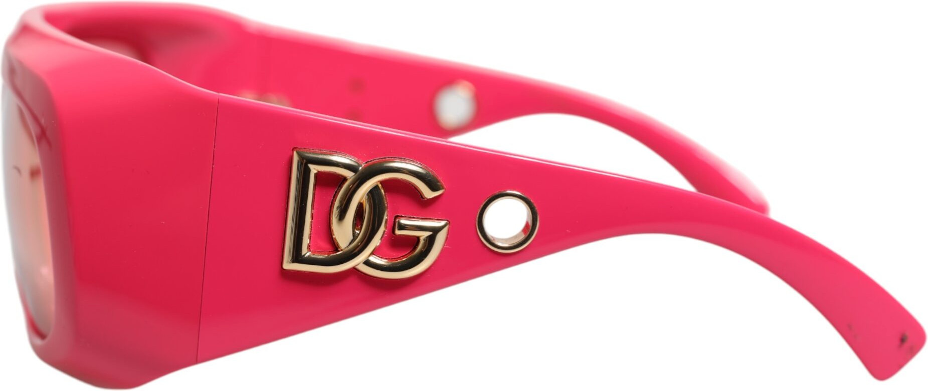 Sunglasses Dolce & Gabbana Pink Joy Therapy Oversized
