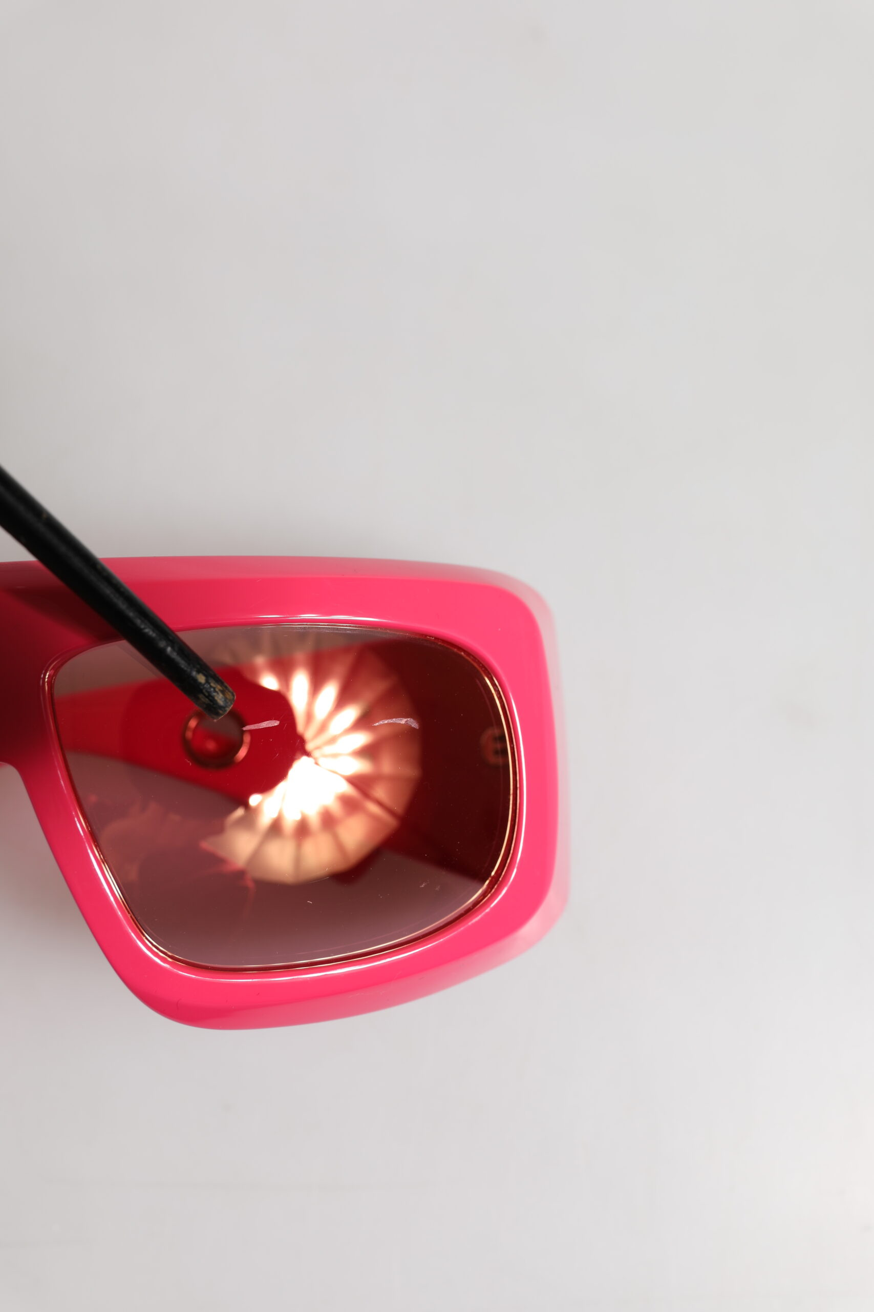 Sunglasses Dolce & Gabbana Pink Joy Therapy Oversized