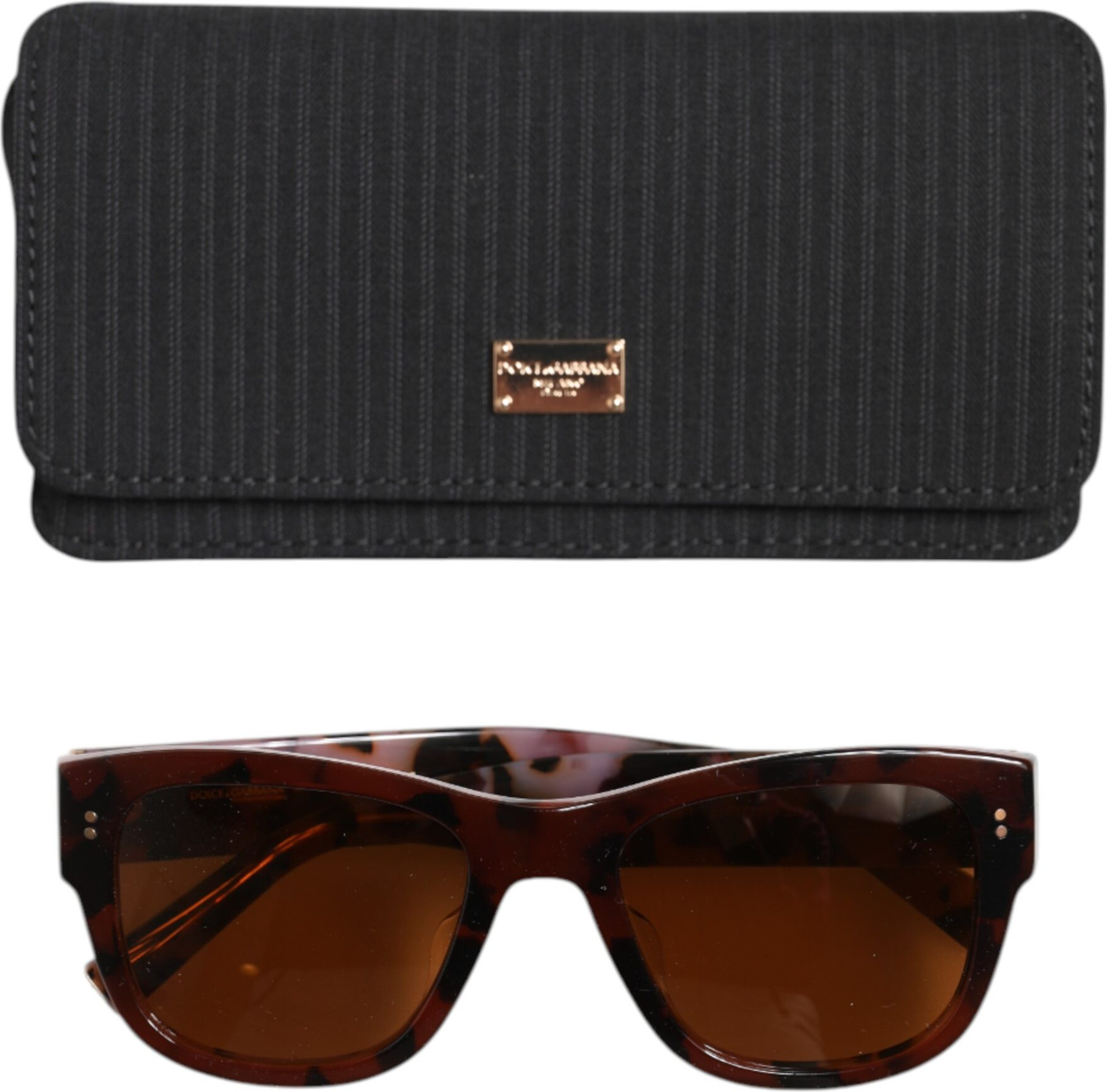 Sunglasses Dolce & Gabbana Havana Brown Black Eccentric Sartorial Eyewear Sunglasses