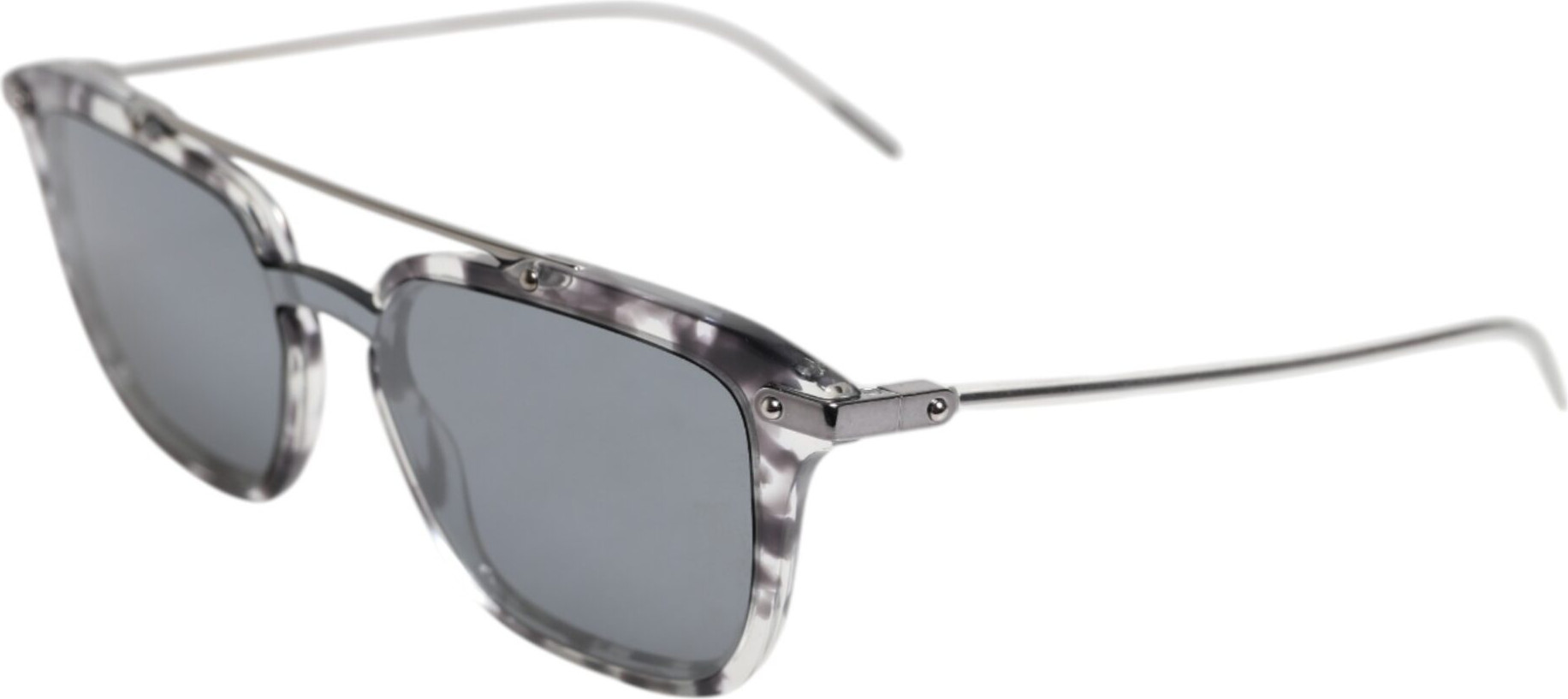 Sunglasses Dolce & Gabbana Gray Havana Acetate Square DG4327 Eyewear