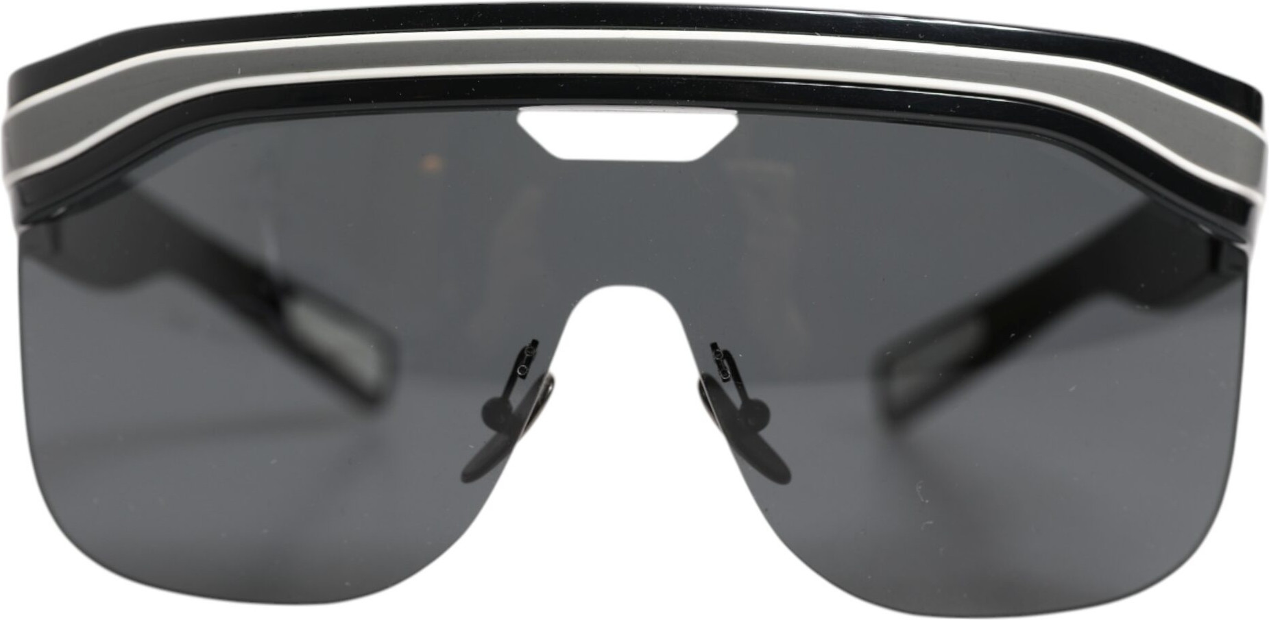 Sunglasses Dolce & Gabbana Black White Street Sporty