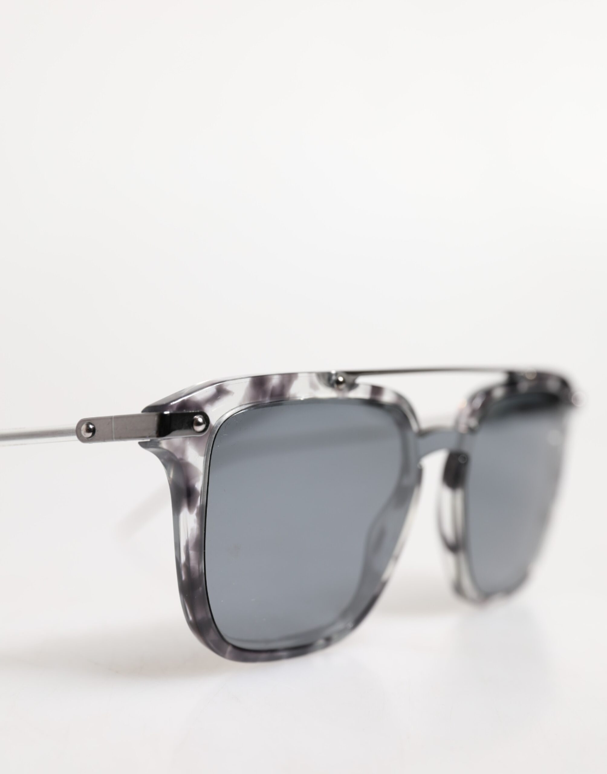 Sunglasses Dolce & Gabbana Gray Havana Acetate Square DG4327 Eyewear