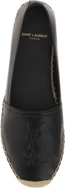 Эспадрильи Saint Laurent Черная Кожа Ягненка