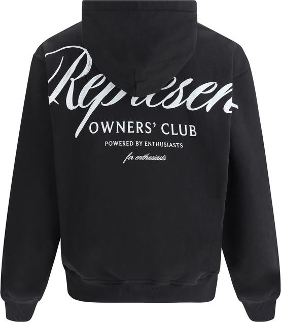Black Cotton Sweatshirt Represent