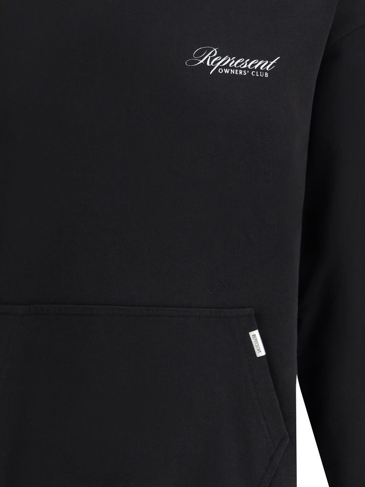 Black Cotton Sweatshirt Represent