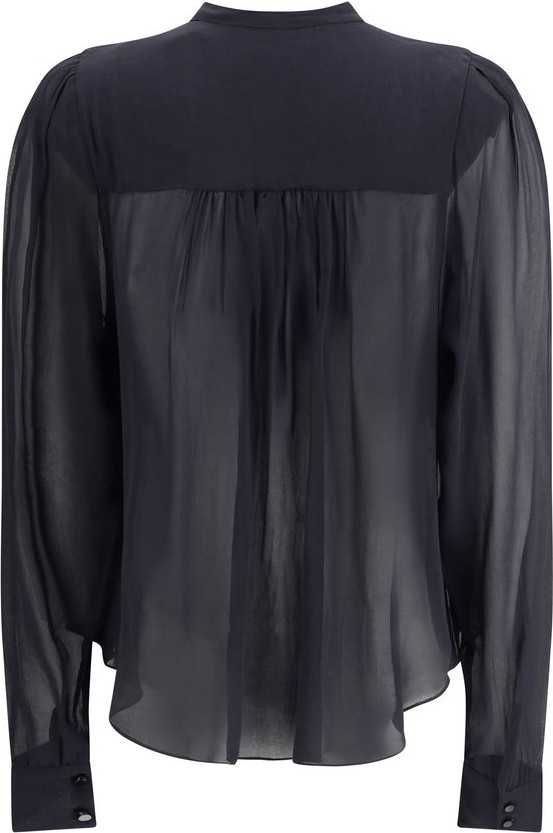 Черный топ из вискозы от Etoile Isabel Marant