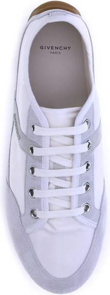 White Rubber Low Top Sneakers Givenchy