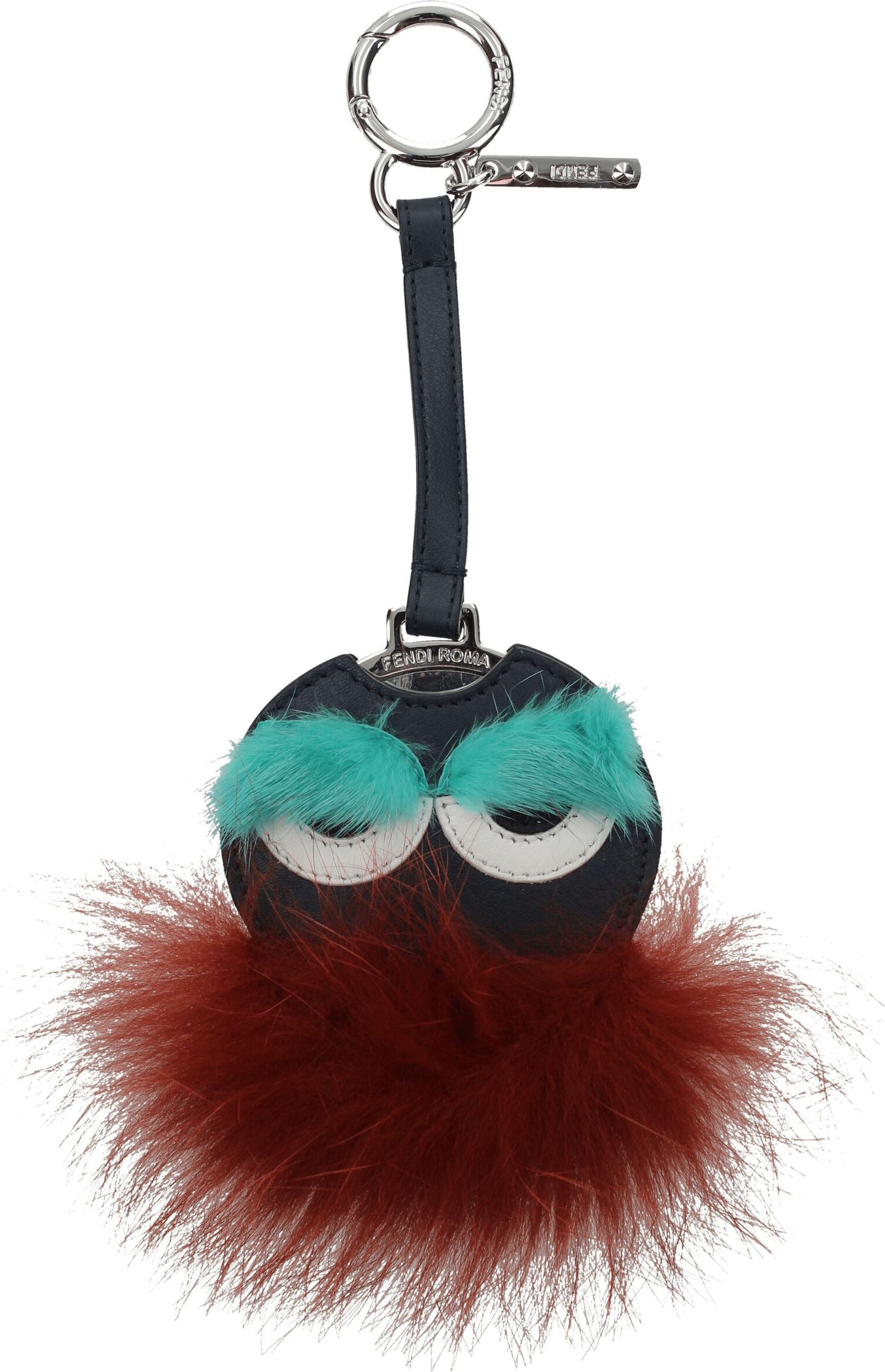 Keychain Fendi Multicolor Fur Keychains