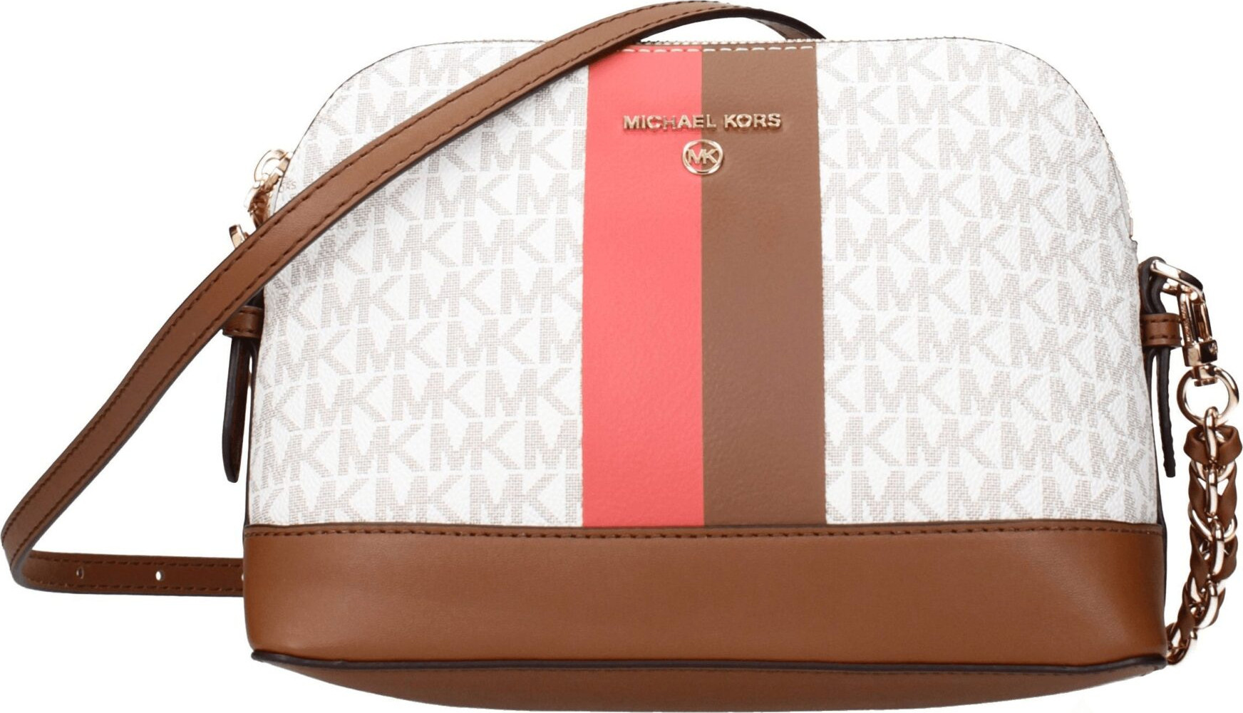Crossbody Bag Michael Kors Beige Fabric