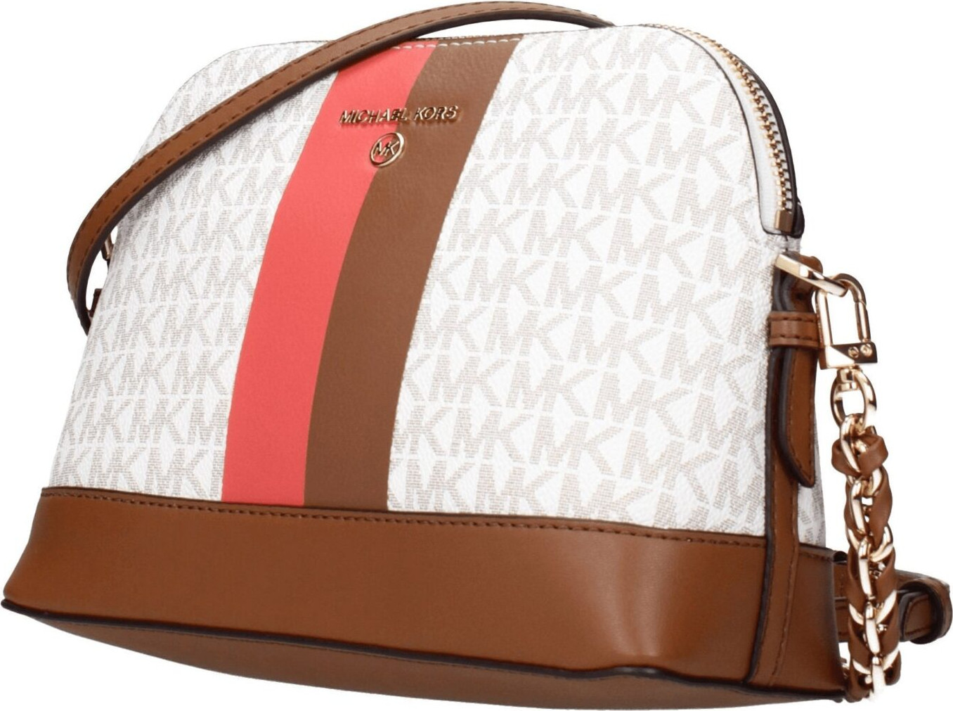 Crossbody Bag Michael Kors Beige Fabric