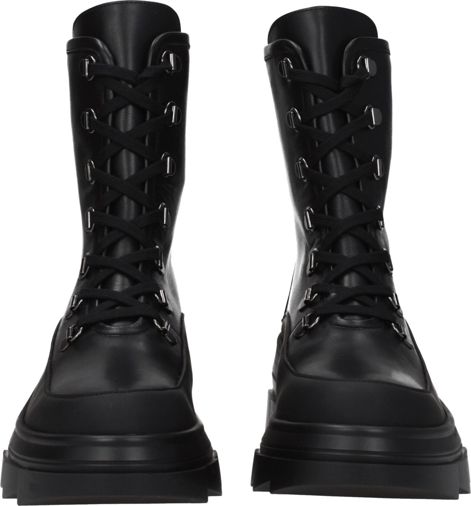 Qora teri tovonli etiklar Stuart Weitzman