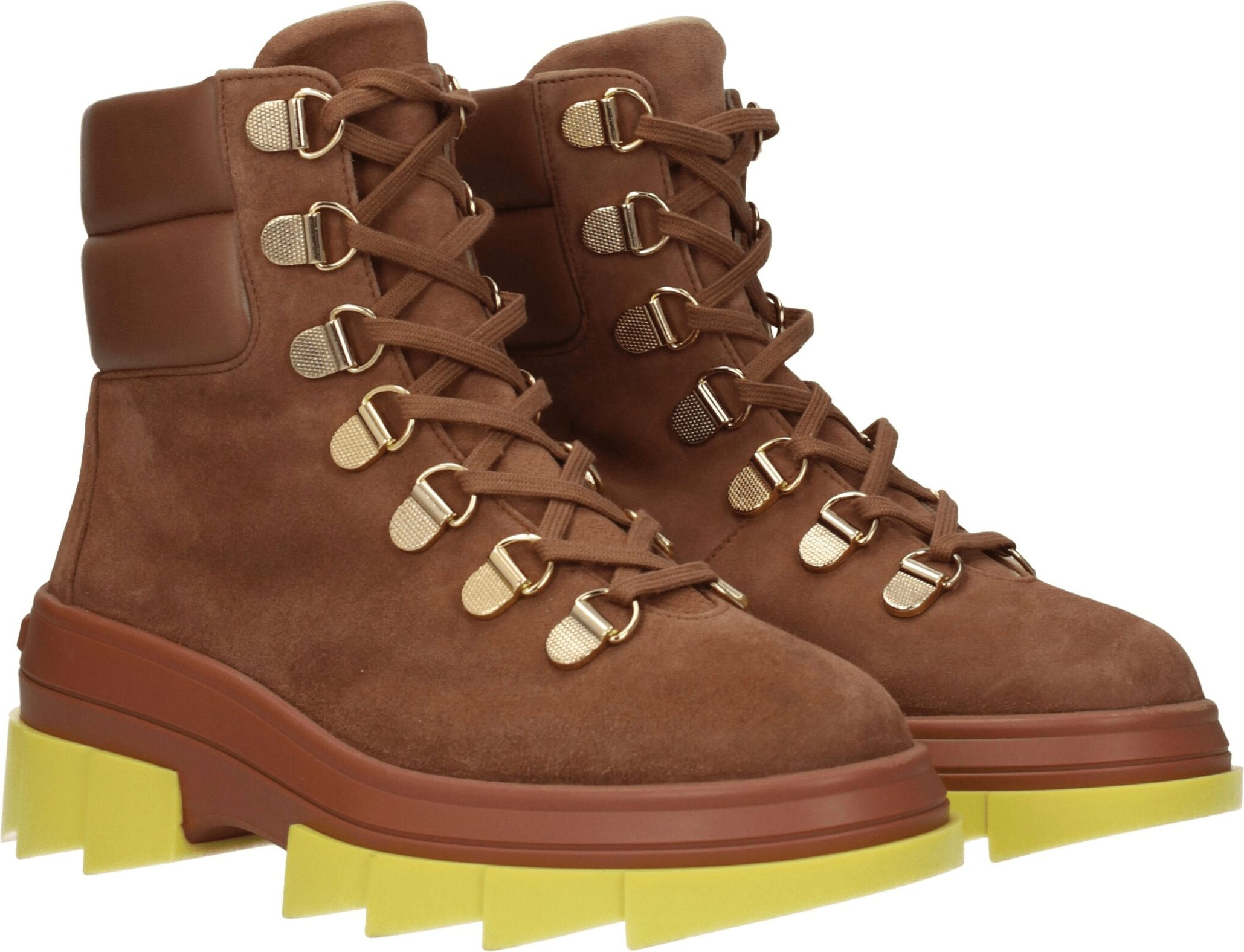 Brown Leather Ankle Boots Stuart Weitzman