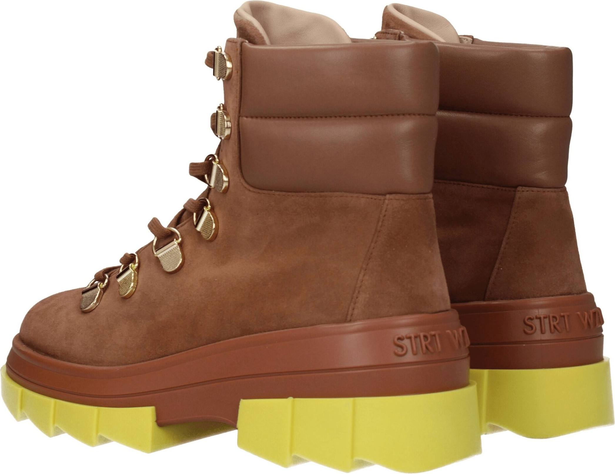 Brown Leather Ankle Boots Stuart Weitzman