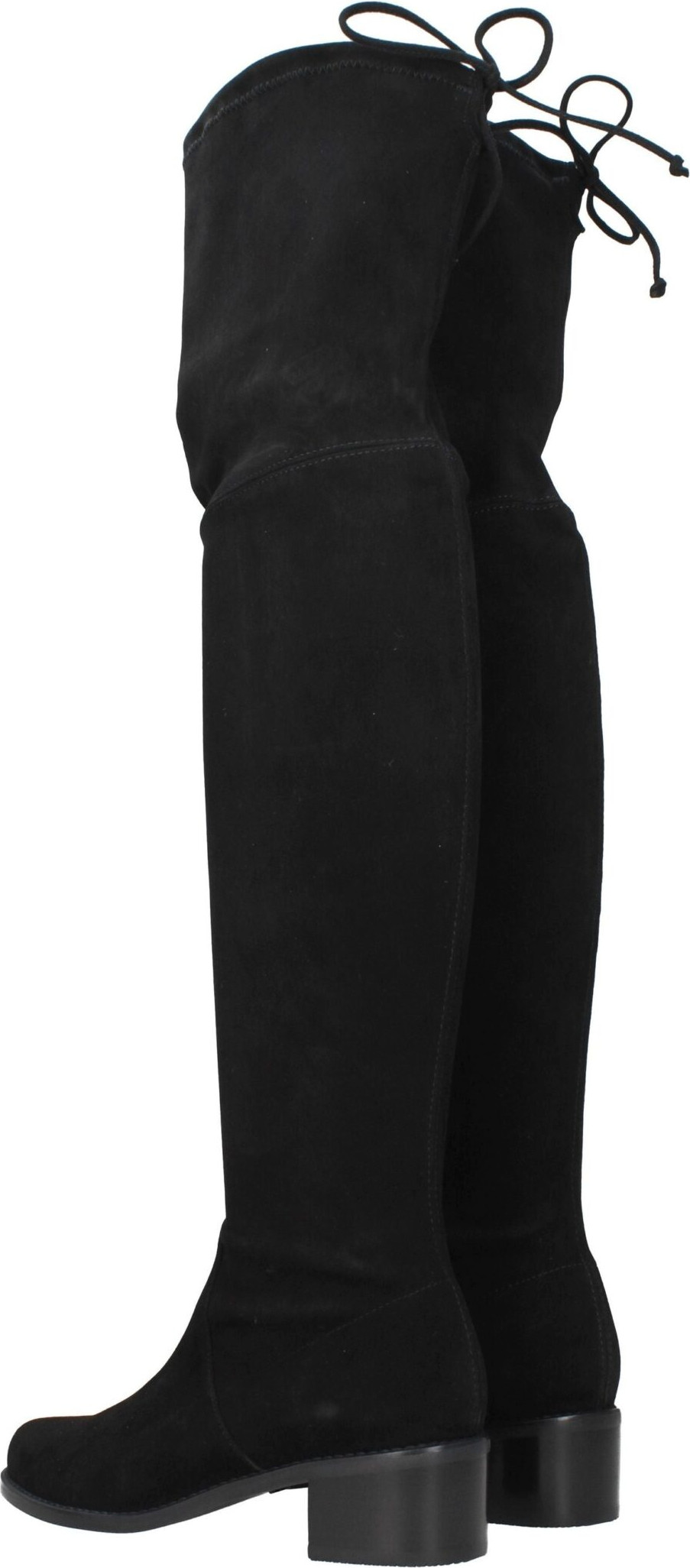 Boots Stuart Weitzman Black Leather Over The Knee