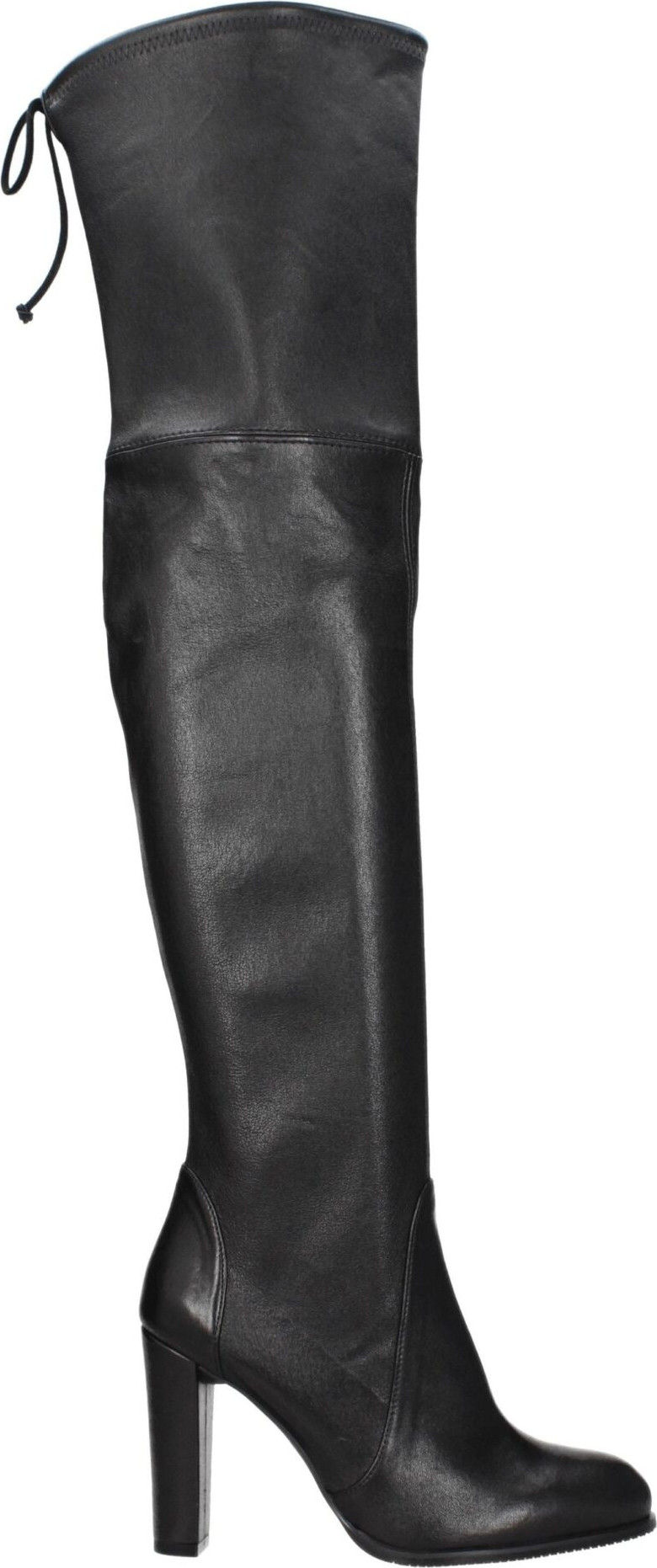 Ботинки Stuart Weitzman Черная Кожа Выше Колена