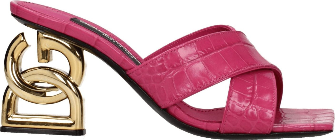 Dolce & Gabbana rasmdagi platformali sandal