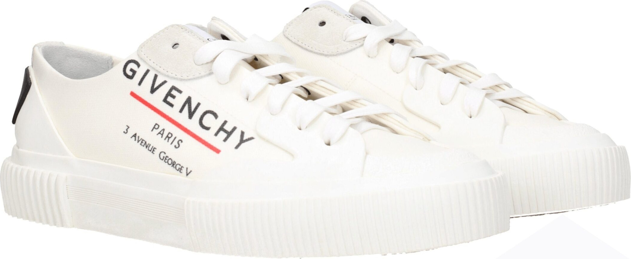 Givenchy tomonidan taqdim etilgan bej rangli zamsh pastki krossovkalar