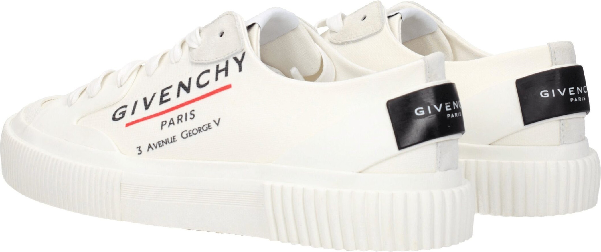 Givenchy tomonidan taqdim etilgan bej rangli zamsh pastki krossovkalar
