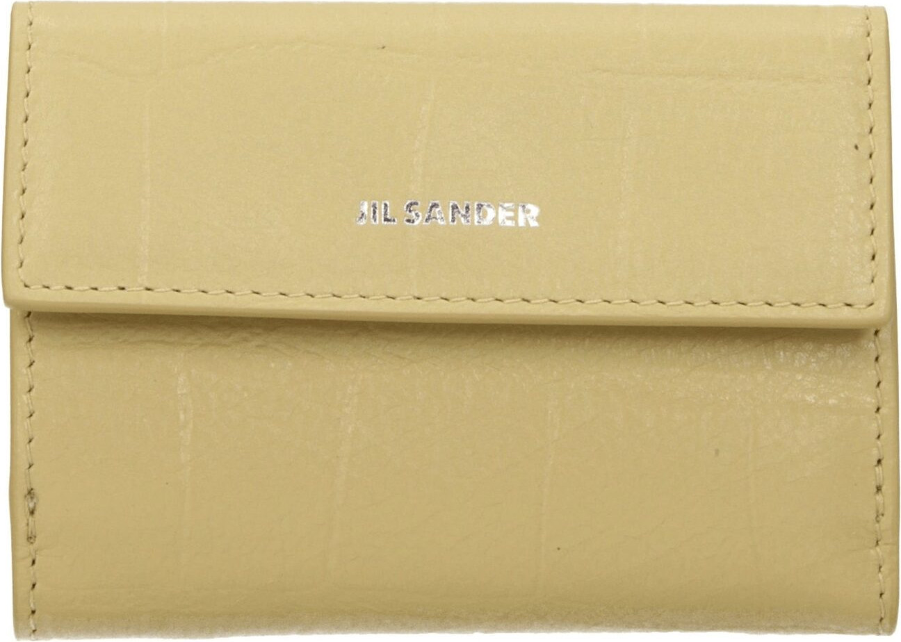 Кошельки Jil Sander Желтые Кожаные Кошельки