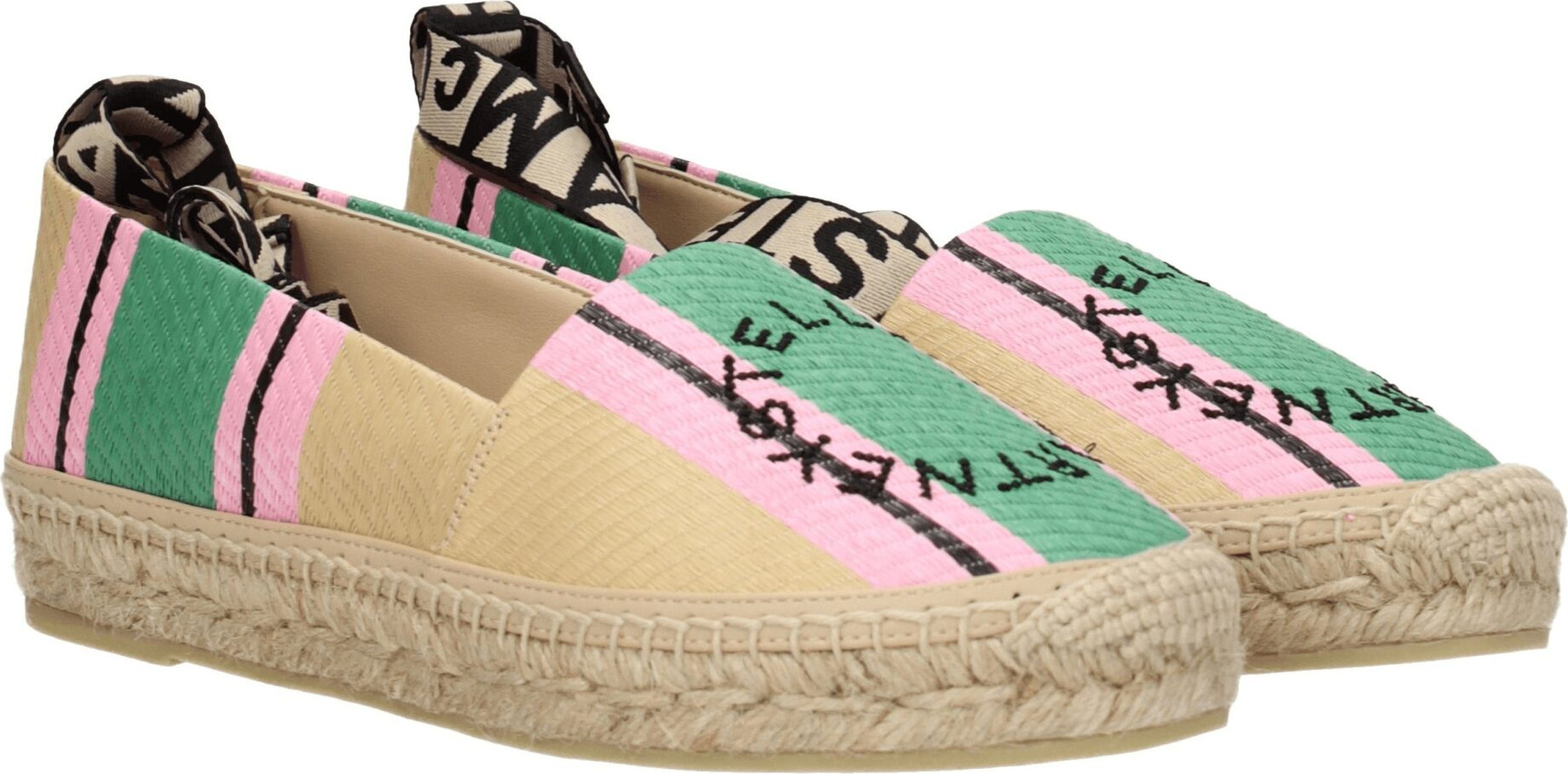 Stella McCartney ning rang-barang mato espadrilellari