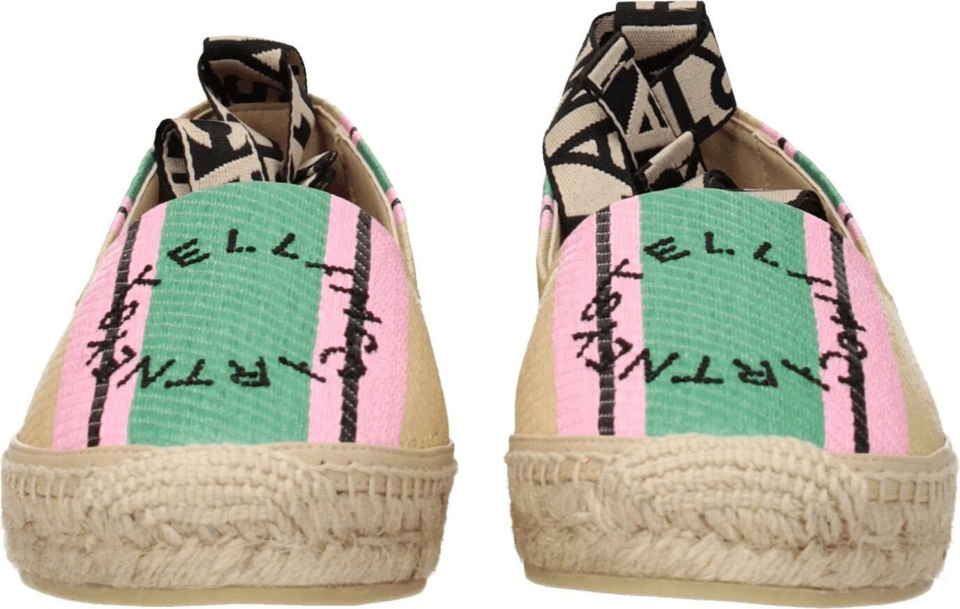 Stella McCartney ning rang-barang mato espadrilellari