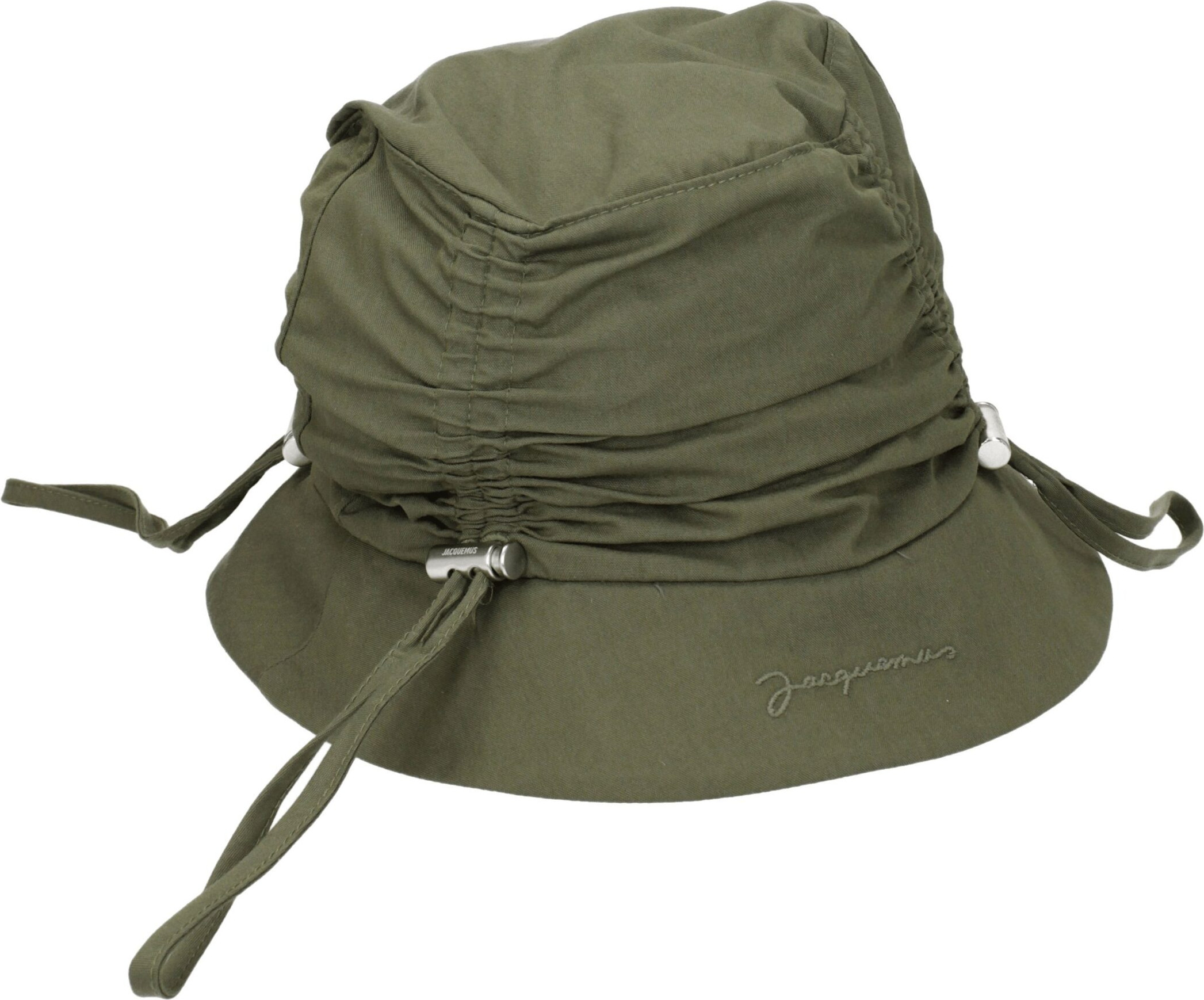 Hat Jacquemus Green Cotton Bucket Hats
